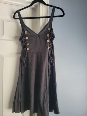 BNWOT Grey Mini Dress